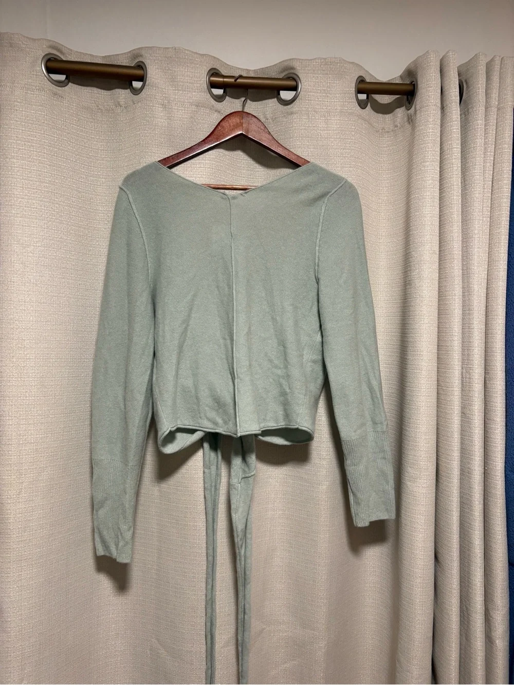NWT Free people Cashmere Reversible Wrap Sweater